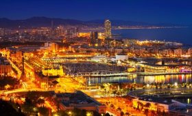 Barcelona en la noche