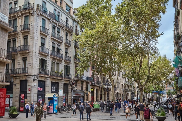 El Born, un barrio trendy de Barcelona